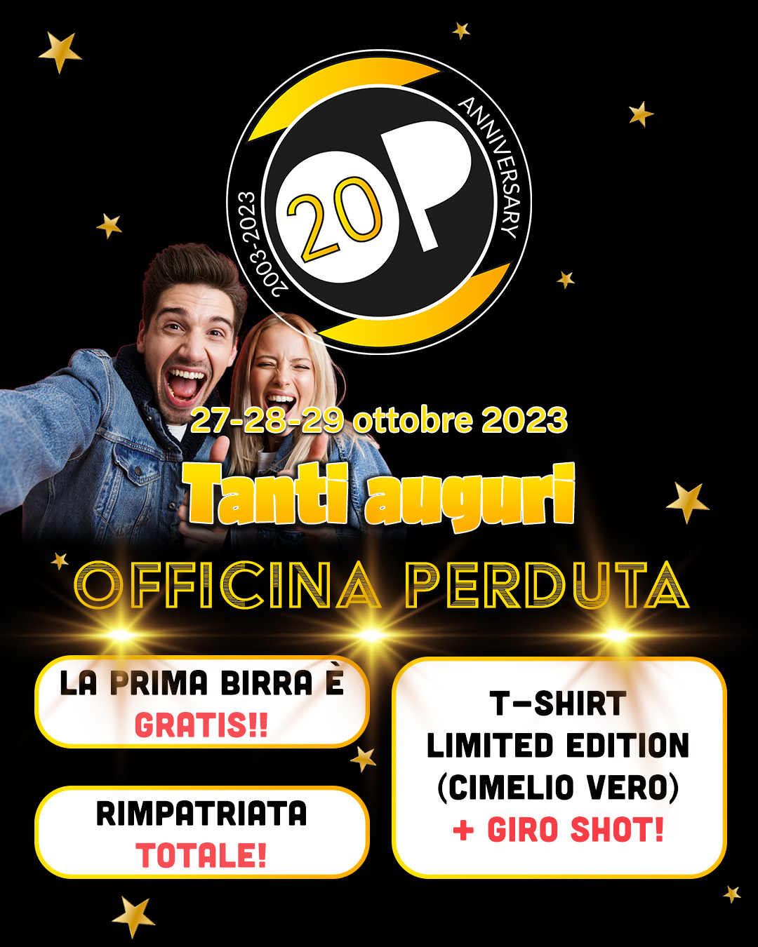 l'officina perduta compie 20 anni!